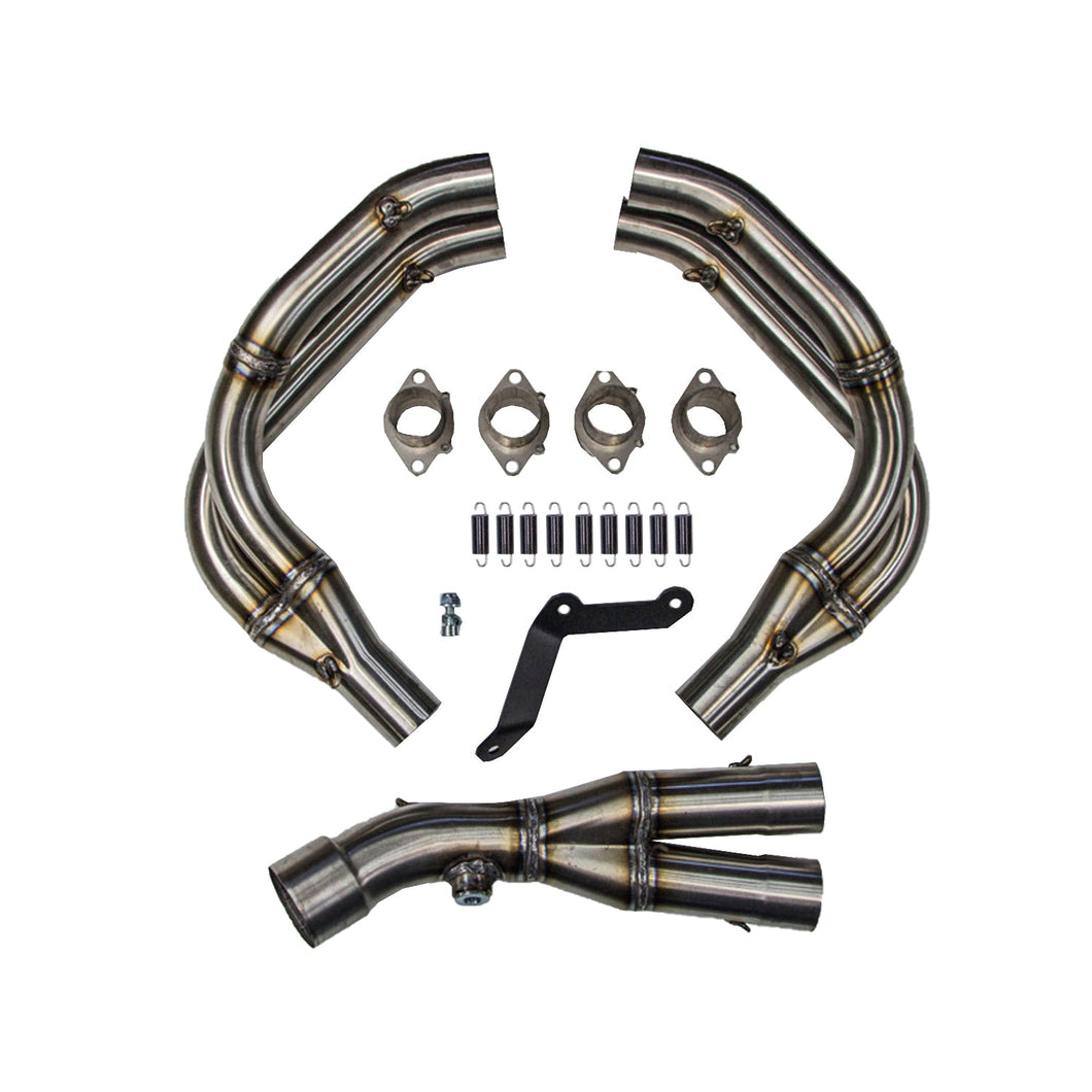 75-0449A Yamaha R6 Megaphone Evo Front Section  (12225)-Hindle