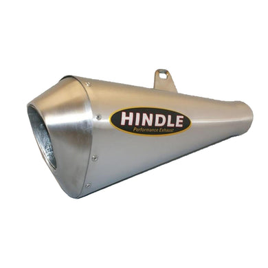 Hindle Evo Megaphone Suzukii GSXR1000 2017-20 Stainless Steel-Hindle