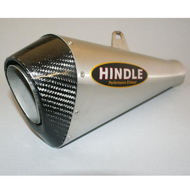 Hindle Evo Megaphone Triumph 1050 Speed Triple 2011-15 Stainless Steel-Hindle