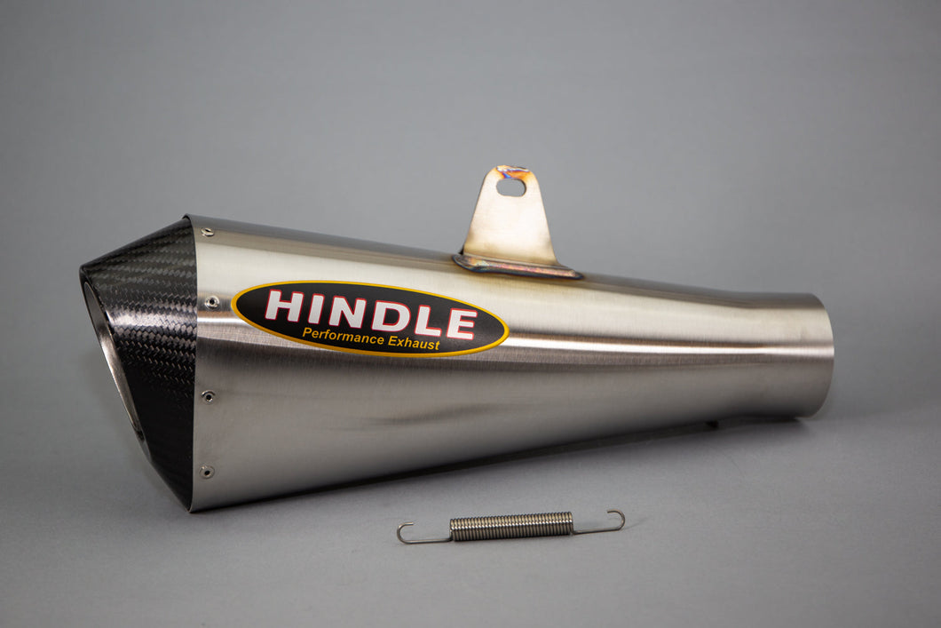 Hindle Evo Megaphone BMW S1000RR 2020 Stainless Steel-Hindle