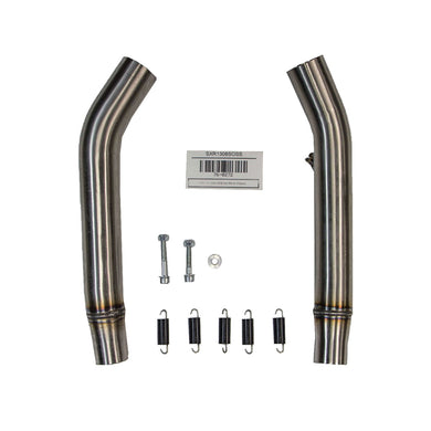 76-0272 2008-19 Suzuki Hayabusa Dual Slipon Adapter (142 and 142L)-Hindle