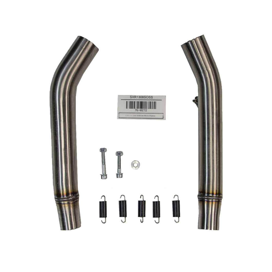 76-0272 2008-19 Suzuki Hayabusa Dual Slipon Adapter (142 and 142L)-Hindle