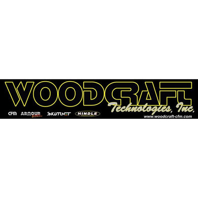 99-Banner Woodcraft Banner 1' x 5'-Woodcraft
