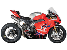 Spark Ducati Panigale V4 S/R Streetfighter "Double Dyno" Titanium Semi-Full Exhaust System (Carbon) (SingleArm Rear) (-2024)