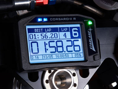 STARLANE CORSARO-II R RACE GPS LAP TIMER (POSITION LOGGER / LEAN ANGLE)