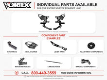 Vortex Racing rearset kit - HondaCBR1000 RR 04' - 07'   HondaCBR600 RR 03' - 06'