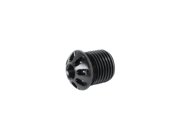 Bonamici Fixed Footpeg Caps (Black) (1/pr)